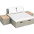 obi group sourcing gmbh Lounge-Set Sitzgruppe Terrassenmöbel-Set Bostonia 4-tlg. Polyrattan Hellbraun