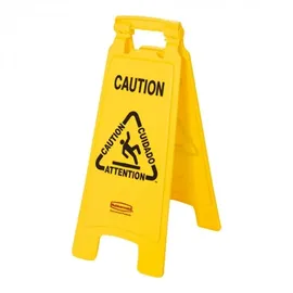 Rubbermaid Warnschild Rutschgefahr mehrsprachig"
