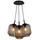s.luce Velo 3-flg. 3x20 cm Rauch/Schwarz rund