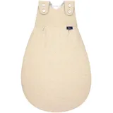 Alvi Baby-Mäxchen Außensack Quilt natur Gr. 62/68, Beige, 62/68