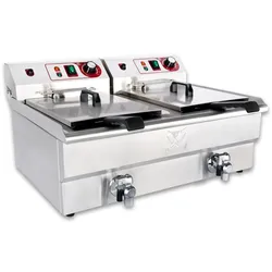 Beeketal Gastronomie Friteuse Fritteuse 230 V BWF-162P