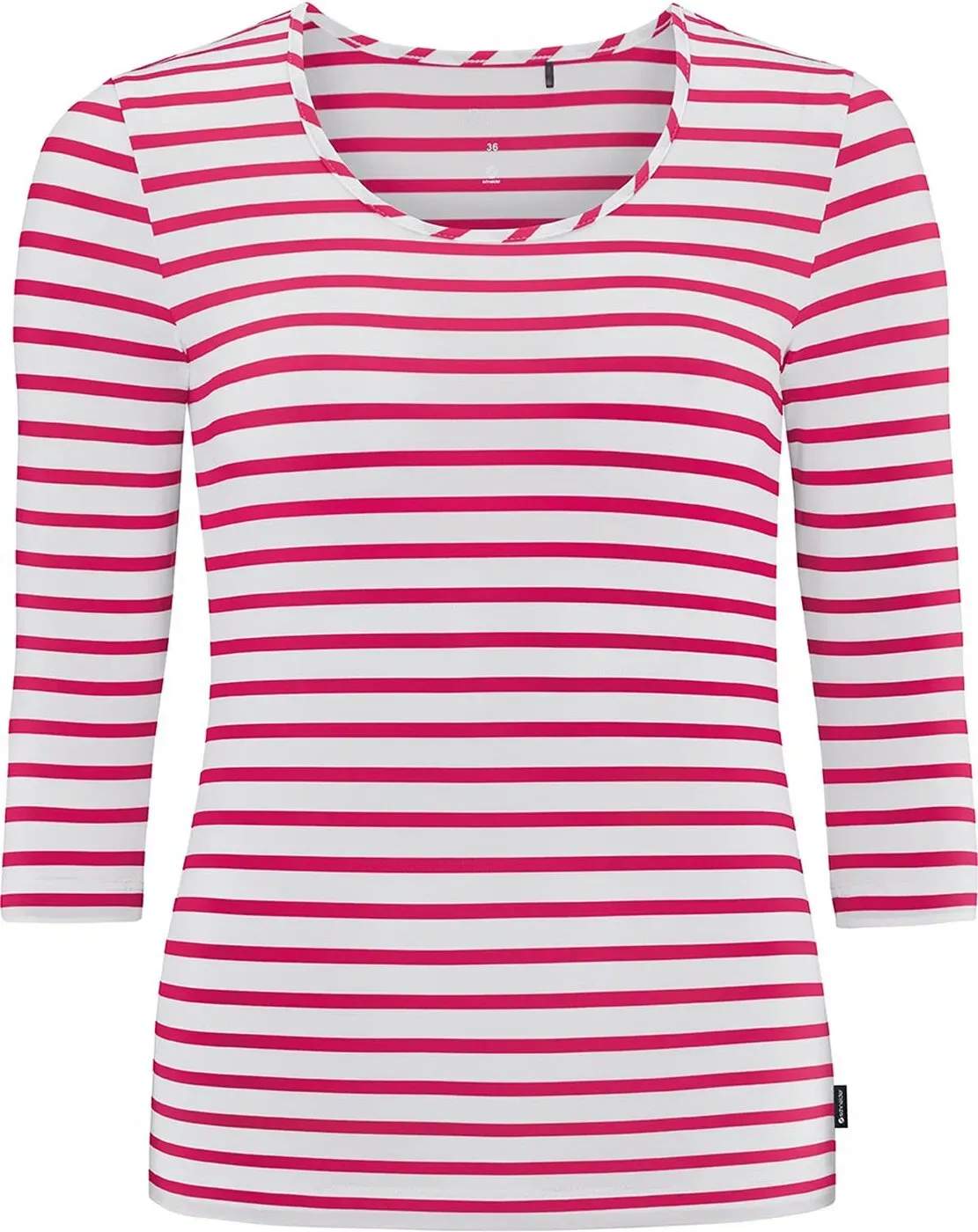 SCHNEIDER SPORTSWEAR DIONNEW-SHIRT WEIß/HIBISCUS 52