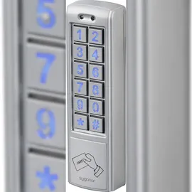 Sygonix SY-6421352 Code-Tastatur mit RFID Oberflächenmontage 12 V DC/AC, 24 V DC/AC IP66