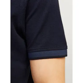 JACK & JONES Paulos Kurzarm-poloshirt Dark Navy / Detail Slim Fit 2XL
