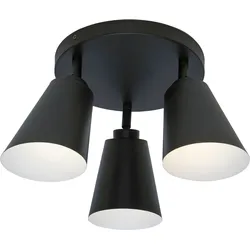 IT'S ABOUT ROMI Deckenleuchte "BREMEN", schwarz, Ø 15,00cm H: 25,00cm, Lampen, Bewegbar in alle Richtungen, Deckenspot