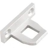 arlu Schließblech für Überschlagshöhe 7 mm Aluminium Silber