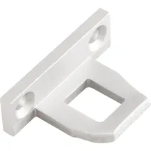 arlu Schließblech für Überschlagshöhe 7 mm Aluminium Silber