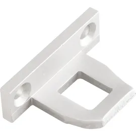 arlu Schließblech für Überschlagshöhe 7 mm Aluminium Silber