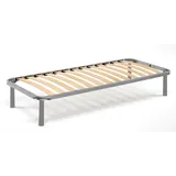 Talamo Italia Einzelbettbasis Manila, Orthopädische Basis aus Birkensperrholz mit 13 Latten, 100% Italy, Cm 90x190h 34