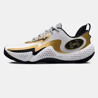 Under Armour Spawn 5 white/black/gold Gr. 44,5