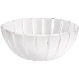 Guzzini - Schussel Xl "Dolcevita", Bio-Based Plastic, Mother of pearl, 30x30xh11,5, Durchsichtig