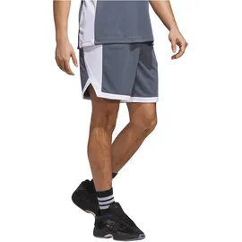 adidas Men's Mens Pulse Speed Bball Short, Team Onix/White, L