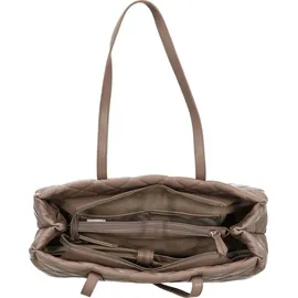 Valentino Ocarina Shopper Synthetik Taupe