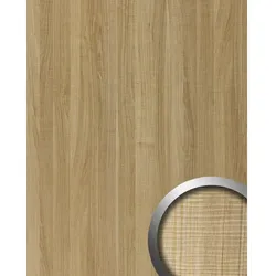 wallface Dekorpaneele, Holzoptik, glatt - braun