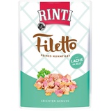 Rinti Hunde-Nassfutter Filetto Huhn mit Lachs in Jelly 100 g