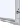 Showdown Displays Abschließbarer Schaukasten SLIM Outdoor - 8x DIN A4