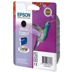 Epson T0801 (C13T08014011) - Tintenpatrone, black (schwarz)