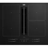 Beko HIXI64700UF Induktionskochfeld mit Kochfeldabzug Autark (7757183603)