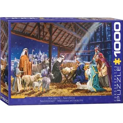EUROGRAPHICS Puzzle EuroGraphics 6000-5830 Weihnachtskrippe Puzzle, 1000 Puzzleteile bunt