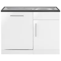 WIHO KÜCHEN Spülenschrank »"Cali"«, 110 cm breit, inkl. Tür/Sockel