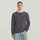 G-Star Garment Dyed Structure Knit Dunkelblau S