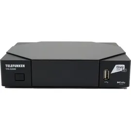 Telefunken TFK-S2000 DVB-S2 Sat Receiver mit aktiver TiVuSat HD Karte
