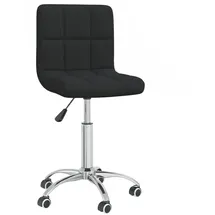 vidaXL Bürostuhl Stoff Schwarz