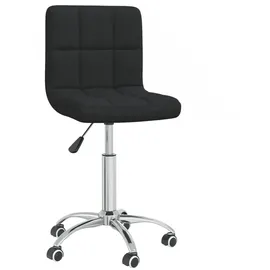 vidaXL Bürostuhl Stoff Schwarz