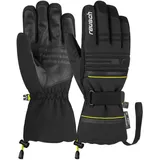 Reusch Kondor R-TEX® XT - Skihandschuhe - black/safety yellow 10