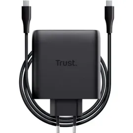 Trust Maxo USB-C-GaN-Ladegerät 100 W mit 2 Anschlüssen