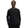 Herren Kurzarmshirt weiches Sportshirt mit Logo und Rundhals schnelltrocknendes Funktionsshirt aus Baumwollmix Black Pitch Gray 3XL
