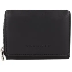 Liebeskind Geldbörse Leder 11 cm  schwarz