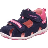 superfit Fanni Sandalen, Blau Rosa 8000, 25 EU