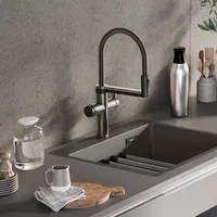 Blanco Choice Icona Küchenarmatur mit Soda-, Hot- und Filtersystem, schwenkbar, 527659,