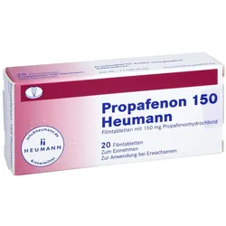 Propafenon 150 Heumann Filmtabletten 20 St