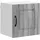 vidaXL Küchenwandschrank Graues Sonoma 40 x 31 x 40 cm Holzwerkstoff