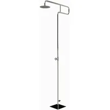 Ideal Eichenwald Modell 70 Gartendusche Trombone silber Ø25
