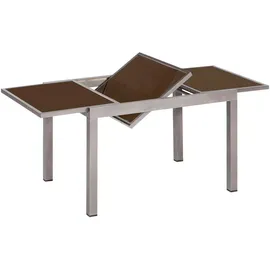Merxx Amalfi Ausziehtisch 240 x 100 x 75 cm grau
