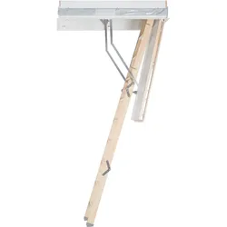 Roto Bodentreppe Designo Passivhaus bis 280cm Raumhöhe 140x70cm Rohbaumaß