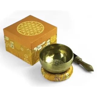 Klangschalen-Center Klangschalen-Set in Box "Blume des Lebens"