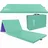 Eyepower Weichbodenmatte 180 x 60 x 5 cm - XL Turnmatte für Zuhause - Faltbare Gymnastikmatte (1-St), Bodenturnmatte - Klappbare Fitnessmatte - Fallschutzmatte für Kinder grün