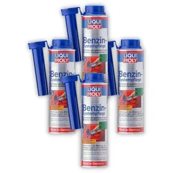 4x 300ml LIQUI MOLY 5108 Additiv Benzin-Systempflege Zusatz Kraftstoff Pflege