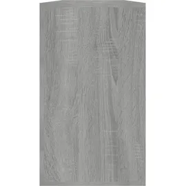 vidaXL Schuhbank 80 x 24 x 45 cm grau / grau