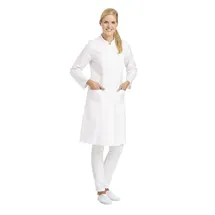 Leiber Mantel 1/1 Arm weiss XS