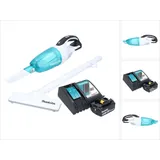 Makita DCL 181 FRG1WX Akku Staubsauger 18 V 53 mbar 0,65 L + 1x Akku 6,0 Ah + Ladegerät
