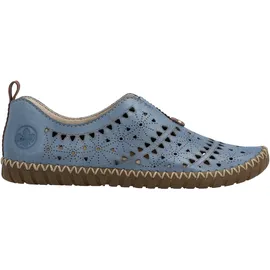 Rieker M2852 Damen Blau 40