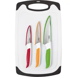 ZYLISS Schneide-Set COMFORT mit Schneidebrett 40 x 24 cm und 3 Messern