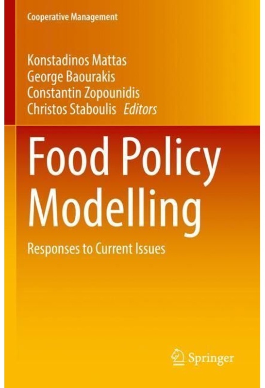 Food Policy Modelling, Kartoniert (TB)