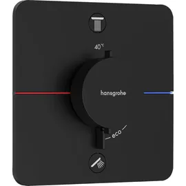 Hansgrohe ShowerSelect Comfort Q Thermostat, Unterputz, 2 Verbraucher, Soft Edge Rosette, 15583670,