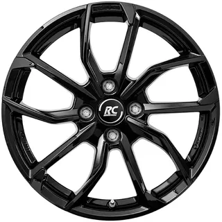 RC Design RC34 Schwarz lackiert 6.5x16